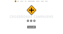 Desktop Screenshot of crossroadscampaigns.com